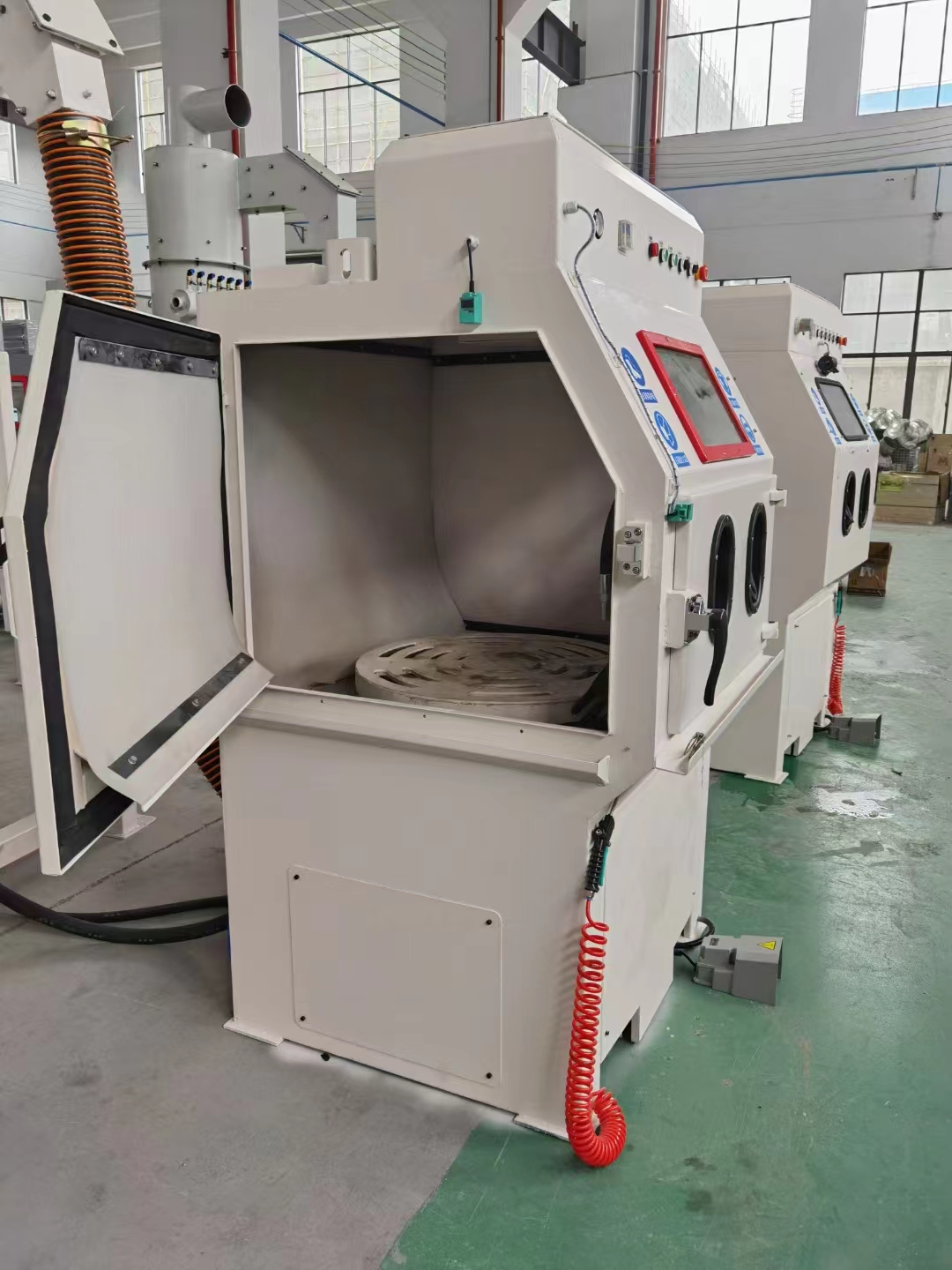 璧山移动式抛丸机的工作原理?