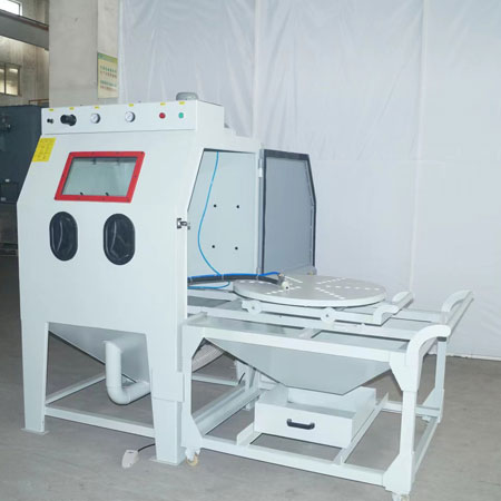 璧山喷砂机里面的砂能不能洗?怎么洗?