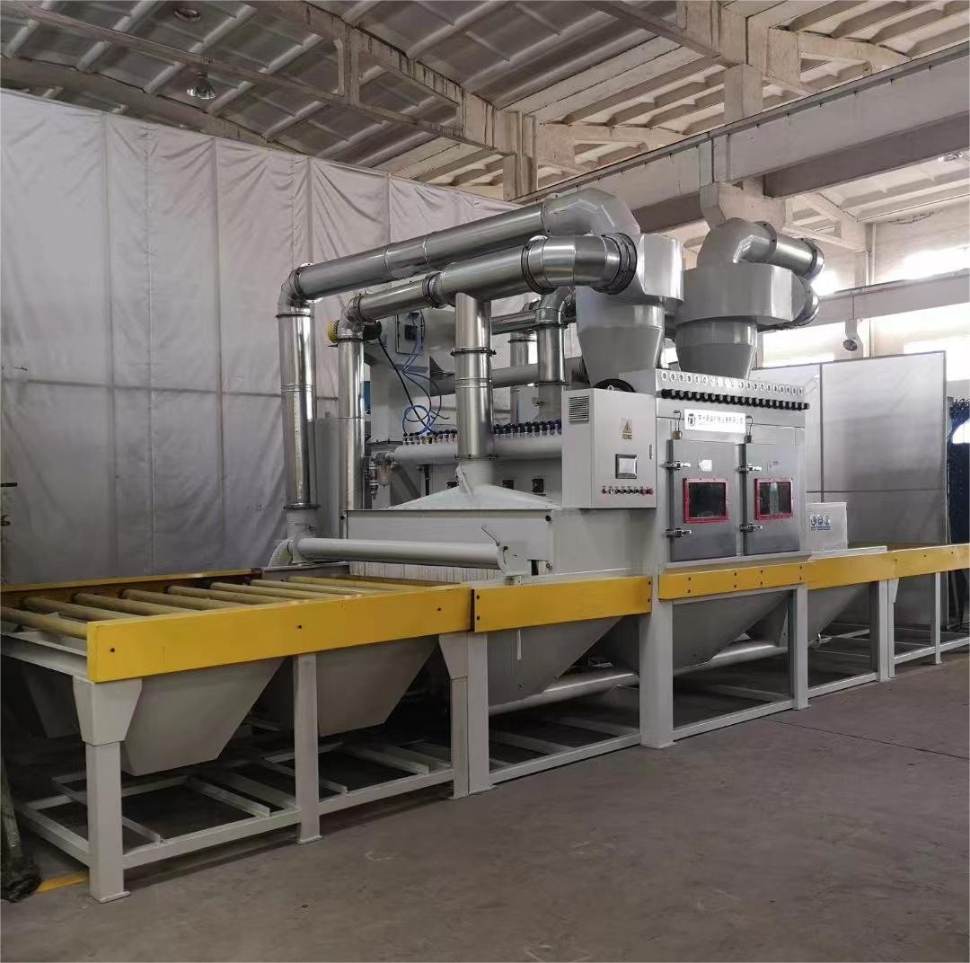 璧山抛丸机跑砂是什么原因