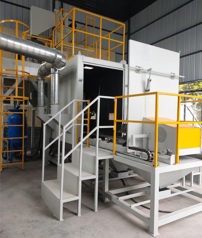 璧山全自动喷砂机 实现无人化高效生产