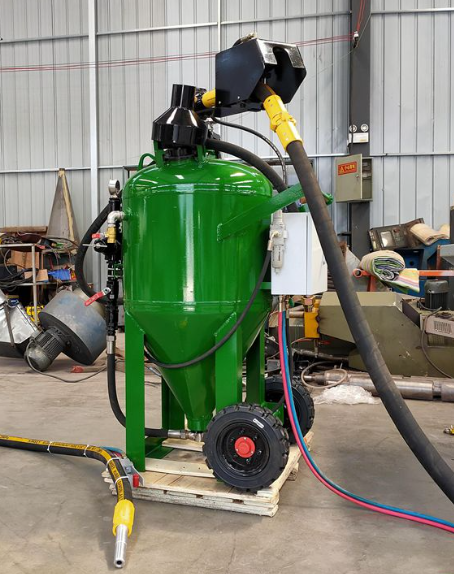 璧山移动式喷砂机 户外施工效率翻倍